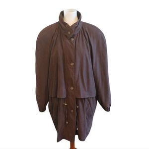 Vintage American Bazaar Women's Winter/Rain Coat size 2X Trench Coat